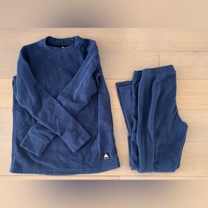 Burton Kids Matching Set in Navy Blue